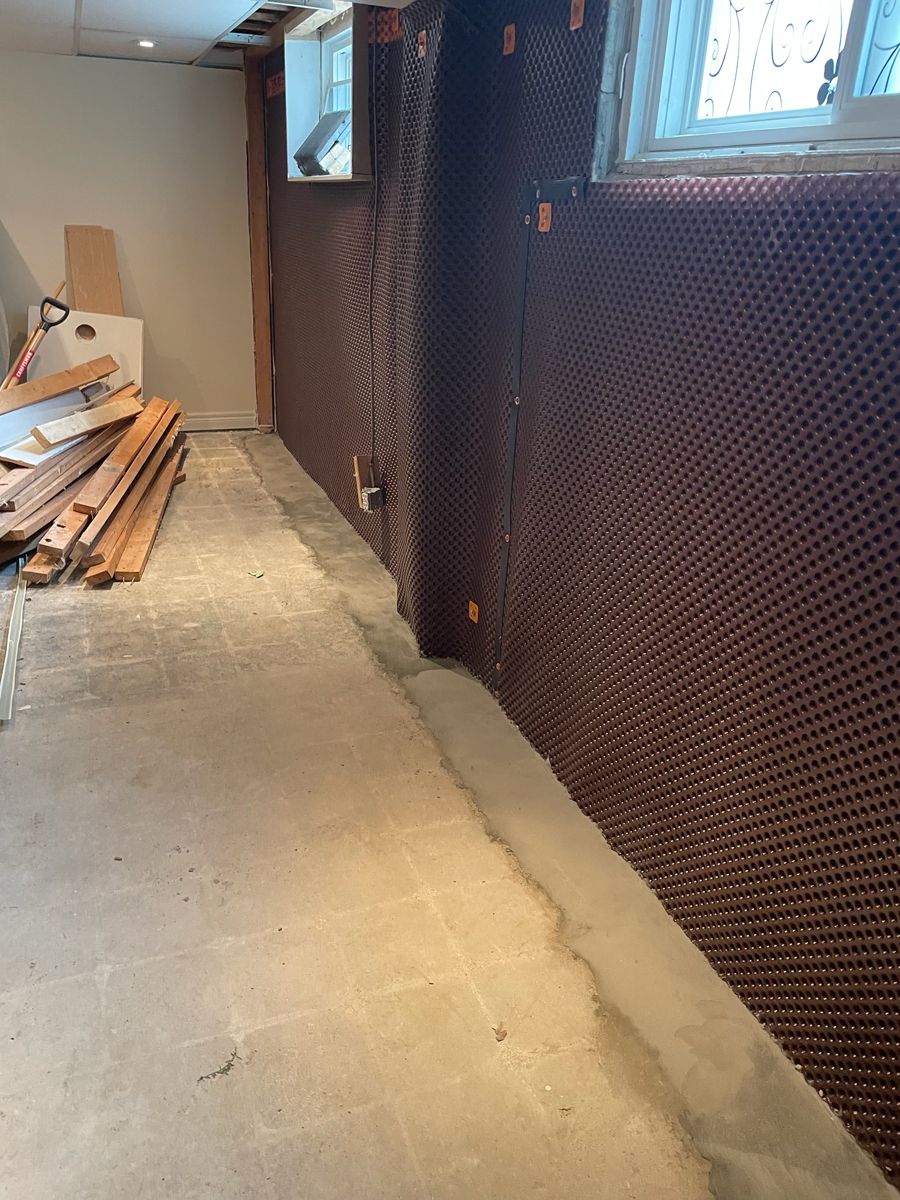 Delta Membrane & Interior Drainage Tile